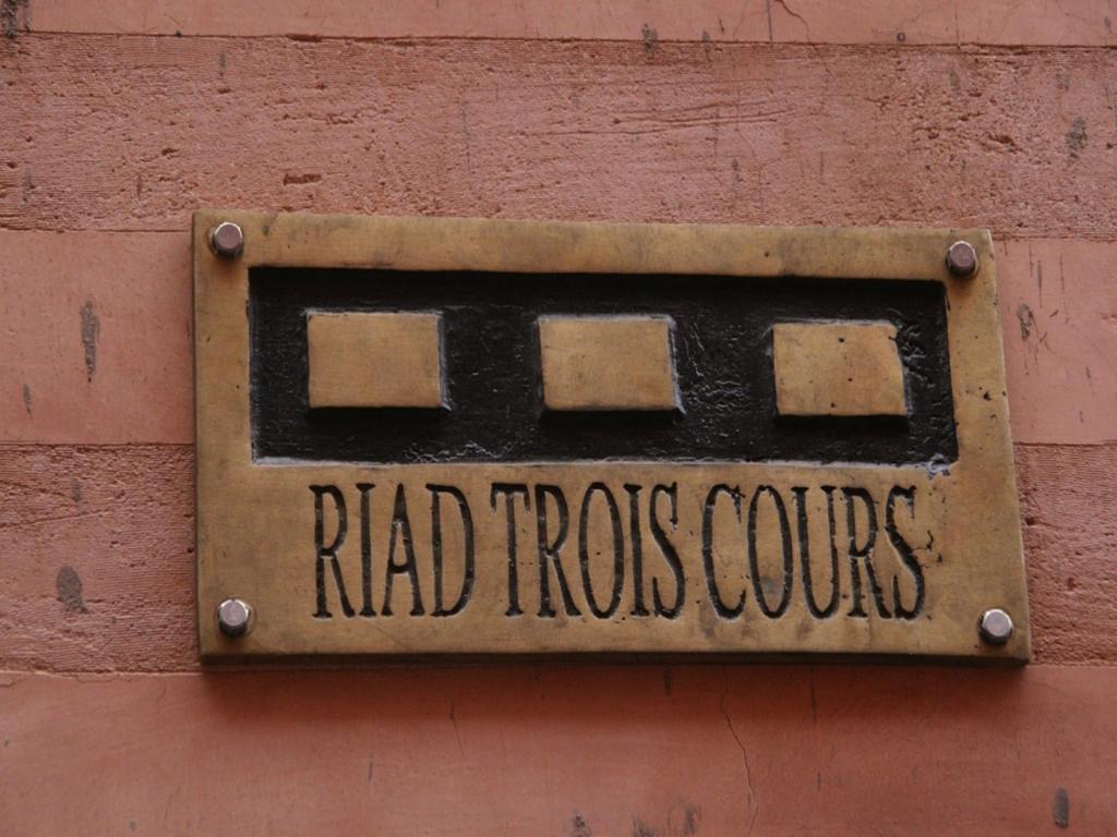 Riad Les Trois Cours Marrákes Kültér fotó